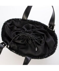 UNBILLION カシュカシュ cachecache / スパンコールかごトートバッグ