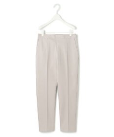 ICB 【洗える】コットンコンプレッシャー ストレートパンツ