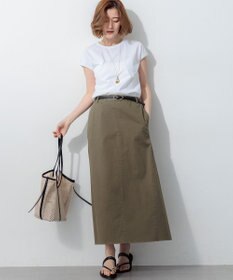 23区 【見上愛さん着用/Oggi掲載】オーバルバックル ベルト