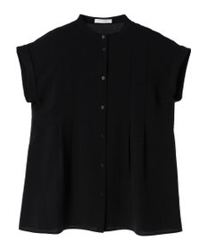 Green Parks フレンチスリーブタックブラウス