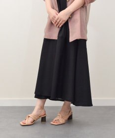 INTER-CHAUSSURES 【ANGEL ALARCON】スクエアトウクロスベルトサンダル