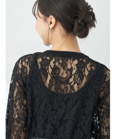 earth music&ecology レースカーディガン