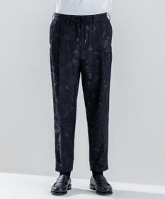 JOSEPH HOMME 【新柄】モロッカンジャガード ドロスト付ワイドテーパードパンツ/ ORIGIN CONVERTIBLE