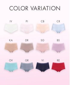 WACOAL 【ディアヒップ】 ショーツ はきこみ丈ふかめ 綿混(身生地) ヒップを包みこむフィット感 やさしいはきごこち PPA112 /ワコール