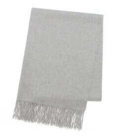 MOONBAT 【洗えるカシミヤ/大人百花1月号掲載】FURLA カシミヤ100%超大判無地 ストールマフラー／幅70cm