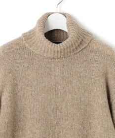 23区 【洗える】ブークレ タートルネック ニット