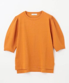 ANY 【洗濯機可】パフスリーブニットプルオーバー