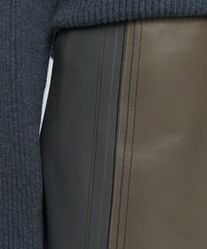 JOSEPH オーバーレイナッパ　レザースカート