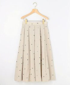 組曲 【先行予約・WEB限定】ミニフラワーエンブロイダリー スカート