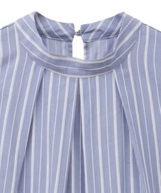 Green Parks ・ＥＬＥＮＣＡＲＥ　ＤＵＥ　ストライプフリルブラウス