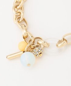 自由区 カラーパーツ×チェーンブレスレット