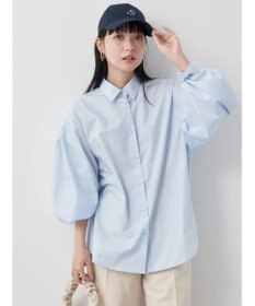 earth music&ecology 袖タックブラウス