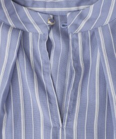 Green Parks ・ＥＬＥＮＣＡＲＥ　ＤＵＥ　ストライプフリルブラウス