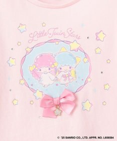 ANY KIDS 【any FAM× リトルツインスターズ 】キキ＆ララ 袖レースTシャツ
