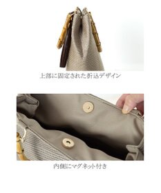 Tiaclasse バンブーハンドルバッグ