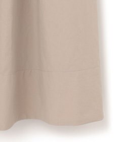 23区 【洗える】マットナイロンタフタ ニットドッキング ワンピース