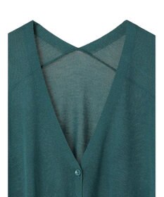 earth music&ecology 接触冷感Ｖネックカーディガン