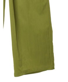 AMERICAN HOLIC イージーケア＋接触冷感ウエストタックワイドパンツ