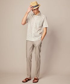 JOSEPH ABBOUD 【ナチュラルな風合い】ラフィアメランジハット