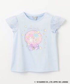 ANY KIDS 【any FAM× リトルツインスターズ 】キキ＆ララ 袖レースTシャツ