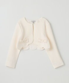 ANY KIDS グログラン リボン ジャケット