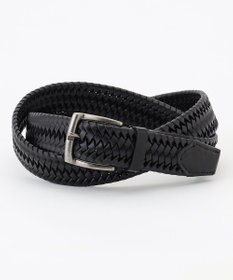 JOSEPH ABBOUD 【キングサイズ・伸びる/日本製】ストレッチレザー ベルト