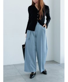 Te chichi リブVネックカーディガン