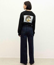 NAVE タブチ×NAVE プリント長袖Tシャツ