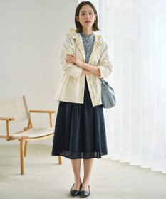 組曲 L 【フード取り外し可】2WAYショート丈ライトアウター