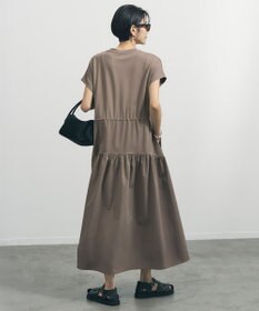 UNFILO L BEAUTY-FORM T コンビティアード ワンピース