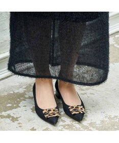 MODE ET JACOMO <MODE ET JACOMO>バックルポインテッドトゥパンプス