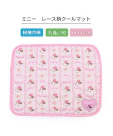 PET PARADISE ディズニー ミニーマウス レース クール マット 小型犬 48×40㎝