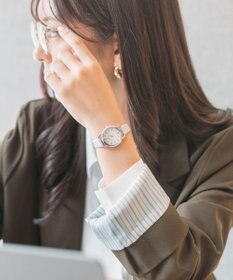 CITIZEN 【電池交換不要のソーラーテックウオッチ】メイクアップをテーマにした軽やかでカジュアルな替えバンド付きモデル