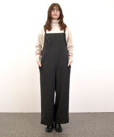 J.PRESS YORK STREET 【WOMEN】ウールライクジャージー オーバーオール