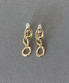 Phoebe 〈痛くないシリーズ/金属アレルギー対応〉ボールドチェーンライトフィットイヤリング　ゴールド/ニッケルフリー