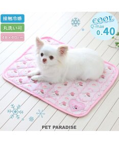 PET PARADISE ディズニー ミニーマウス レース クール マット 小型犬 48×40㎝
