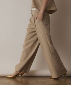 GRACE CONTINENTAL キャミ付レイヤードパンツ