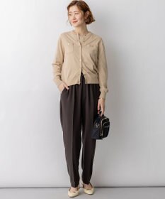 23区 L 【先行予約】プレミアムビオコットン ポケット カーディガン