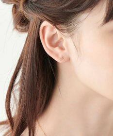 Phoebe 【K10】エレガントリボンピアス