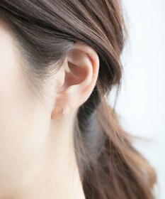 Phoebe 【K10】エレガントリボンピアス