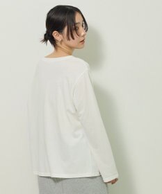 Green Parks キレイ目ロゴ長袖Ｔシャツ