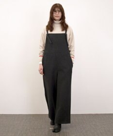 J.PRESS YORK STREET 【WOMEN】ウールライクジャージー オーバーオール