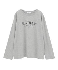 Green Parks キレイ目ロゴ長袖Ｔシャツ