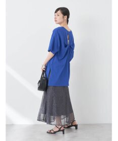 earth music&ecology バックスリットねじりチュニックＴ