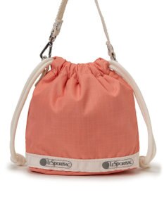 LeSportsac DRAWSTRING BUCKET CHARM/コーラルパンチ/メレンゲ