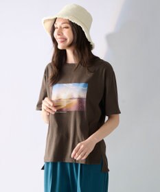 ANY L 【接触冷感/UVケア】アソートロゴ半袖Tシャツ