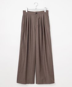 #Newans 【洗濯機可/しわになりにくい】ベリーワイドパンツ