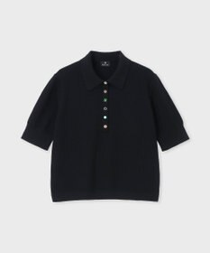 Paul Smith ラッキーチャームボタン ニットポロシャツ