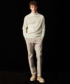 JOSEPH ABBOUD 【キングサイズ・ウエストも伸びる！/ストレッチ/暖かい/オーガニック】オーガニックカルゼストレッチ パンツ