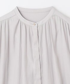 ANY 【洗濯機可能】とろみギャザーブラウス